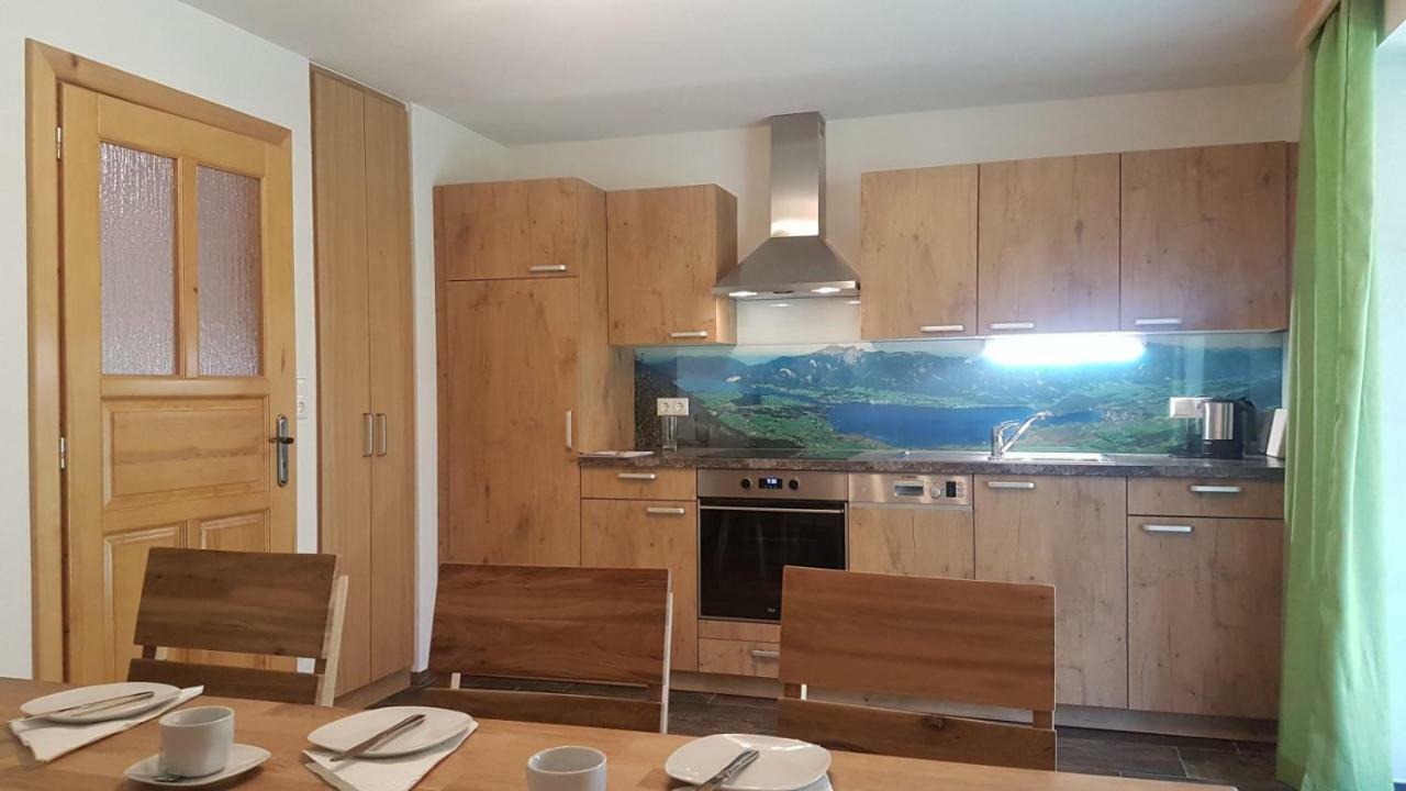 Ferienhaus Grillbauer Abersee Eksteriør bilde