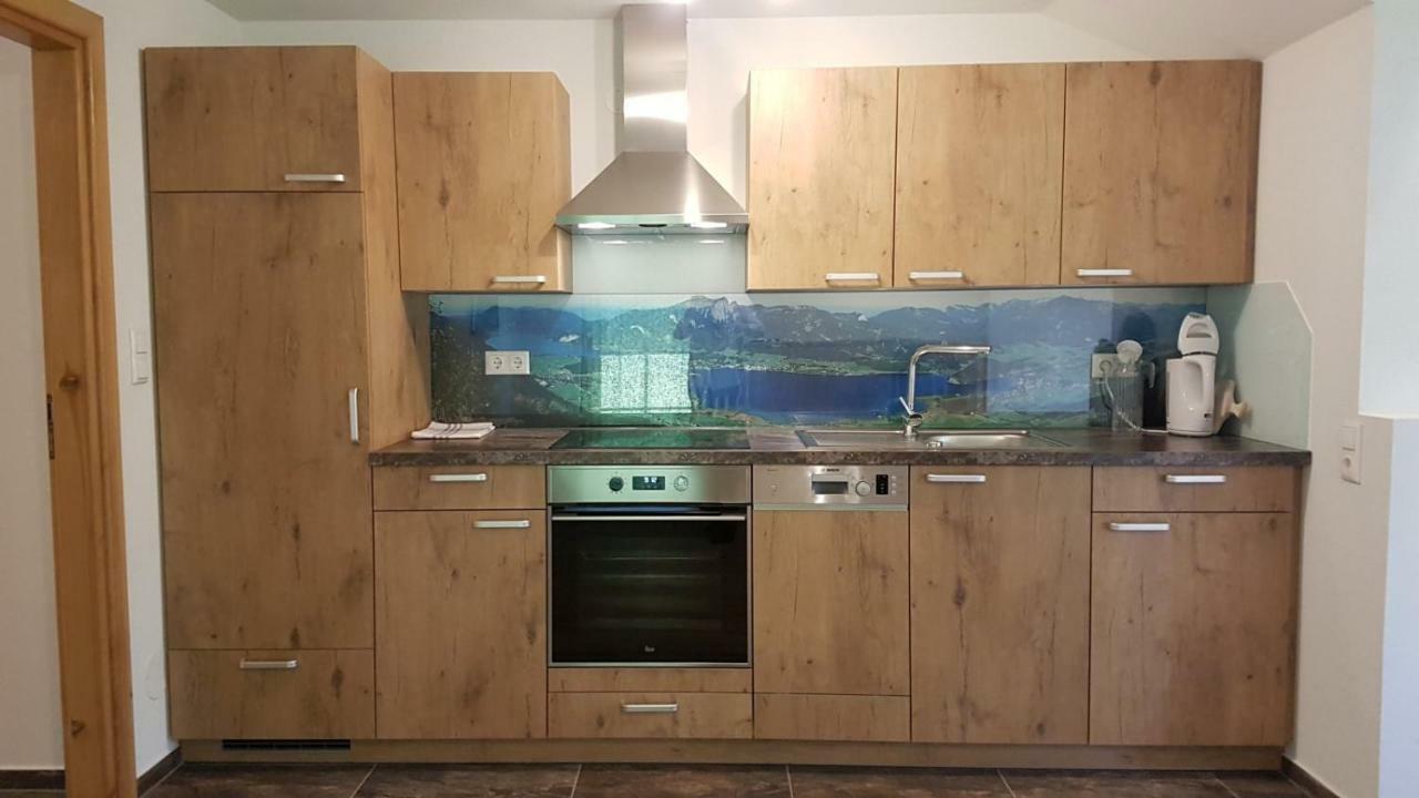 Ferienhaus Grillbauer Abersee Eksteriør bilde